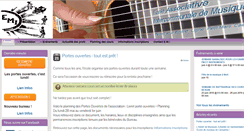 Desktop Screenshot of ecoledemusique-emi.com